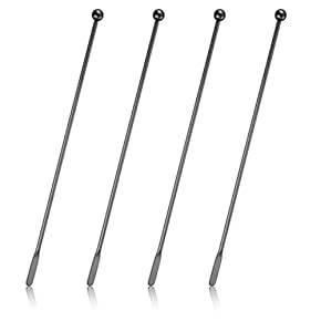 Licuadora Manual de acero inoxidable de nuevo diseño, utensilio de cocina portátil para té, barra de café, uso en restaurante, cuchara de varilla agitadora - Product Image 6