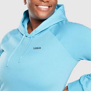 Sweats à capuche en polaire de style pull imprimé personnalisé de haute qualité en gros pour les femmes Hip Hop surdimensionné respirant avec poches avant - Product Image 4