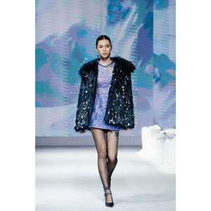 ICE MELT <b>COAT</b> Elegant Faux-Fur Trendy <b>Coat</b> Premium Stylish Look from Local Brand Vietnam ENZO&LEO - Product Image 1