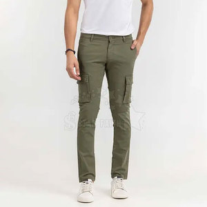 Gran oferta, nuevos pantalones Cargo de moda para hombre, pantalones Cargo informales ajustados al mejor precio, a la venta, pantalones Cargo para hombre hechos a medida - Product Image 5