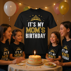 Camiseta a juego familiar para la fiesta de cumpleaños de mi mamá - Product Image 3