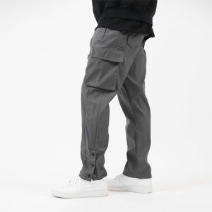 OEM Custom Manufacture Wholesale Baggy Cargo Pants Men Streetwear Custom Wide Leg Pants Men for Sale - Product Image 6