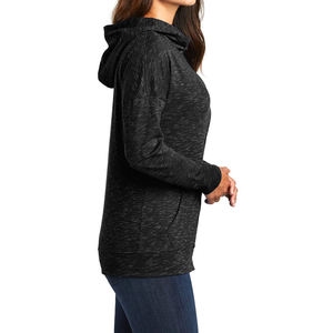 Vente en gros de sweats à capuche confortables pour femmes respirants à séchage rapide personnalisés de couleur unie pour femmes - Product Image 5
