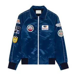 ODM Nouveau design de vêtements de sport jogger streetwear ensemble short coupe-vent en satin de haute qualité avec logo personnalisé - Product Image 1