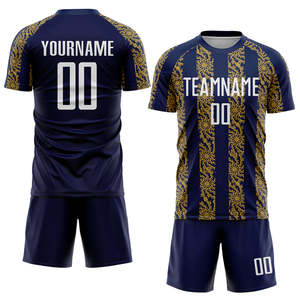 Vente en gros d'uniformes de football construits avec des panneaux athlétiques respirants motifs authentiques matériau durable et personnalisation complète - Product Image 4