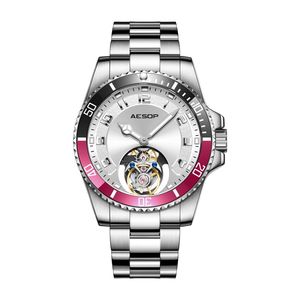 Montre mécanique tourbillon 7065 au design classique, montre de luxe pour homme, fabricant certifié - Product Image 5