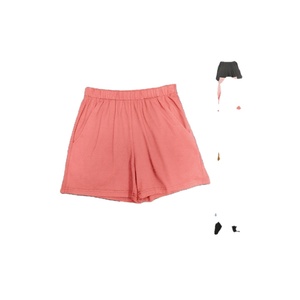 Pyjamas et shorts unisexes en coton 100% doux, lavés aux enzymes, multicolores, pour l'été, personnalisables pour femmes - Product Image 4