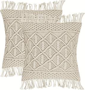 Funda de almohada de macramé para sofá, sofá, cama, granja, silla, comedor, Patio, exterior, coche, OEM, venta al por mayor - Product Image 1