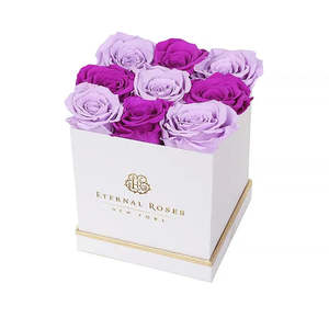 Elegant Lennox Large Square Gift Box for Preserved Gifts on Valentine's Day - Product Image 1