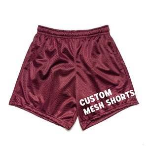 Vente en gros de shorts de basketball tendance pour hommes shorts de basketball décontractés en maille personnalisés - Product Image 4