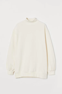 Venta al por mayor de las mujeres de gran tamaño ajuste personalizado suave polar Jumper negro cuello simulado sudaderas logotipo personalizado impresión - Product Image 5