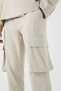 Pantalons de survêtement délavés de haute qualité sur mesure à prix abordable pantalons cargo respirants à poches multiples pour hommes - Product Image 2