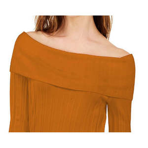 Maglione Giallo a Costine con Spalle Scoperte da Donna INC International Concepts, Taglia X-Large per la Stagione Autunnale - Product Image 2