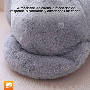Cojín de Peluche con Forma de Gato Kawaii, Suave y Decorativo - Colores Surtidos - Product Image 4
