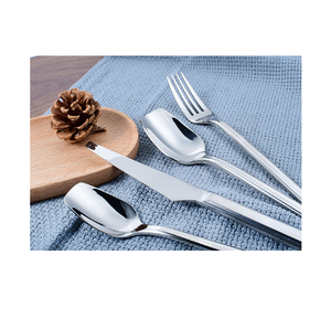 Couverts De Mariage Couverts En Acier Inoxydable Élégant Or Table De Mariage Couverts Ensemble en acier miroir Fournitures En Vrac - Product Image 2