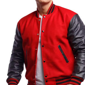 Chaqueta Universitaria de Béisbol Personalizada de la Mejor Calidad para Adultos y Jóvenes, Chaquetas Universitarias Personalizadas para Hombre - Product Image 1