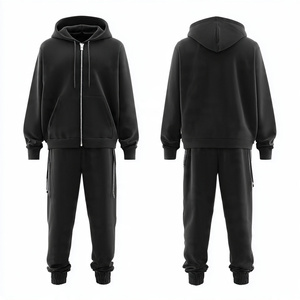 Conjunto Deportivo de Hombre de Alta Calidad, Estilo Nuevo 2026, Felpa Técnica, Logotipo Personalizado, 2 Piezas, Chándal Grueso REGAL-THREE-LLC - Product Image 6