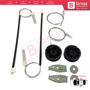 Kit de Reparación de Elevalunas Trasero Izquierdo y Derecho BWR912+BWR913 para 206 CC 2D T16 2000-2008 Coupé Cabrio de 2 Puertas 922457 922458 - Product Image 6