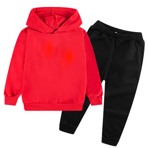 Ensemble de survêtement pour jeunes Tenue de sport moderne avec sweat à capuche et pantalon de survêtement pour garçons et filles actifs - Product Image 4