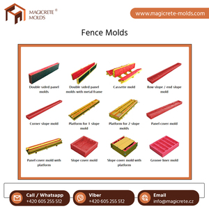 Top Quality TVD Double Sided Fencing Molds Fence Panel Molds for Concrete From Genuine Wholesaler at Best Price - Product Image 2