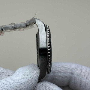 Montre de luxe numérique haut de gamme en acier inoxydable 42 mm, style sport, automatique, cadran à aiguilles, chronographe, étanche - Product Image 5
