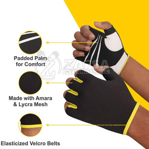 Soutien pour l'haltérophilie et le cyclisme et la salle de sport Gants de gymnastique respirants pour l'haltérophilie - Product Image 2