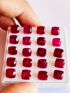 Cojín de calidad AAA, piedras preciosas de rubí Natural tratadas con calor, piezas de belleza únicas para la fabricación de joyas, Color rojo IGI certificado - Product Image 3