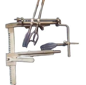 Ensemble d'instruments chirurgicaux en acier inoxydable pour rétracteur laryngopharyngoscopique manuel, pinces - Product Image 3
