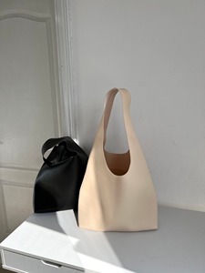 Sac à bandoulière fourre-tout Hobo à fermeture ouverte en cuir véritable pour femme LHB-0009 cadeau de la Saint-Valentin - Product Image 3