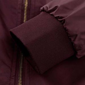 Servicio OEM, Chaqueta Bomber para Hombre de Nuevo Estilo, Cómoda, Hecha a Medida, Transpirable, Impermeable, con Logotipo Personalizado al por Mayor - Product Image 5