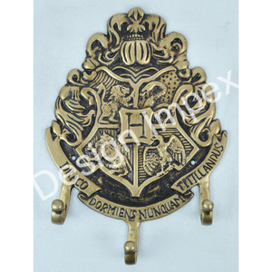 Đúc Brass Trang Trí Móc Với 3 Chủ Thủ Công Kim Loại Sang Trọng Lông Móc Tốt Nhất Bán Kim Loại Harry Móc Trang Trí Nội Thất Mục - Product Image 5