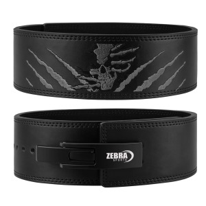 Ceinture de musculation en cuir unisexe de haute qualité professionnelle réglable antidérapante de 10 mm d'épaisseur avec protection - Product Image 5