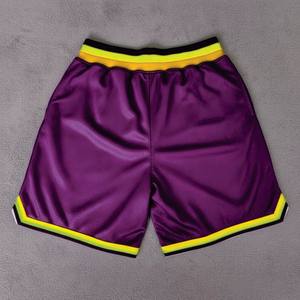 Pantalones Cortos Deportivos Casuales para Hombre, de Secado Rápido, con Bolsillos, para Baloncesto, Entrenamiento, Transpirables, de Poliéster, Cintura Media, Estilo Vintage - Product Image 3