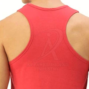 Vêtements de sport fabriqués au Pakistan, débardeur décontracté pour homme en tricot respirant, 100% coton, grande taille, vêtements d'été, vente directe d'usine - Product Image 5