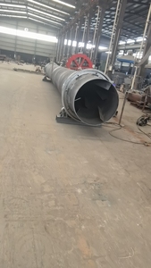 Séchoir rotatif à triple passage pour machines industrielles, haute capacité, pour copeaux de bois et granulés de biomasse - Product Image 6