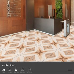 กระเบื้องปูพื้นเซรามิกแบบด้าน ขนาด 300x300 มม. สำหรับใช้งานภายนอกอาคาร ห้องนั่งเล่น ห้องนอน โรงแรม วิลล่า อพาร์ตเมนต์ - Product Image 6