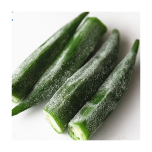 Légumes congelés gombo IQF du Vietnam cultivés et emballés frais sans additifs adaptés à la cuisine végétalienne et aux exportations de curry - Product Image 4