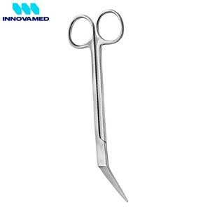 Ciseaux de podologie pour ongles d'orteil à manche extra long Ciseaux de podologie en acier inoxydable à lames incurvées dentelées de précision Ciseaux de podologie - Product Image 4