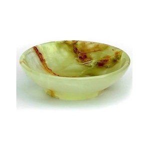 Bol de service moderne en résine, fait main, finition polie brillante, écologique, au look artistique unique pour salle à manger, table de cuisine, fête - Product Image 4