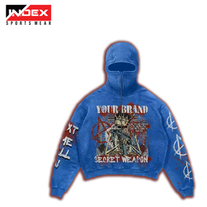 Venta al por mayor personalizado Muti colores gráfico hombres sublimación impresión Sudadera con capucha Hip Hop pareja Streetwear Jogging sublimación impresión Sudadera con capucha - Product Image 4