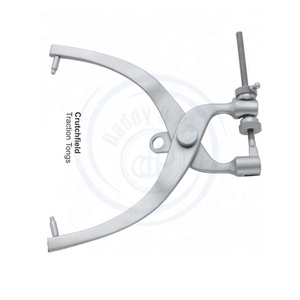 VENTE FLASH Pinces de traction cervicale Crutchfield en acier inoxydable allemand, pinces de traction cervicale Raney Crutchfield, petites/moyennes/grandes tailles pour adultes - Product Image 3