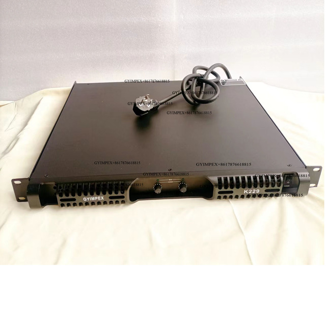 2 Channel Made in China 1U Class d Digital Professional Power Amplifier 5000 Watts K224 Amplificador De Audio