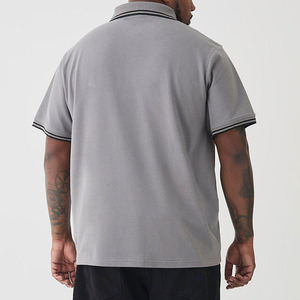 Polo pour homme tendance 2025 pour adultes, parfait pour la salle de sport, tenue décontractée, manches courtes, prix bas, bon fabricant - Product Image 6