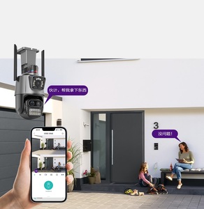 WiFi 摄像头 PTZ 8 倍数码变焦夜视双屏户外 8MP CMOS 传感器安全防护网络摄像机带 SDK - Product Image 5