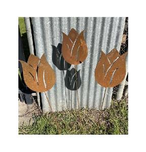 <b>Metal</b> Garden <b>Stake</b> in Flower Shape or in Customized Design With Export Quality Garden <b>Stake</b> in Wholesale Prices - Product Image 1