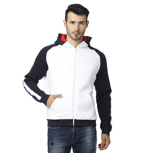 Sweats à capuche pour hommes au design classique et élégant Sweat-shirt multicolore à séchage rapide en coton confortable avec fermeture à glissière - Product Image 1
