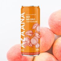 Kombucha Perzik Thee Concentraat Gemengd Vruchtensap Met Natuurlijke Zoetzure Smaak