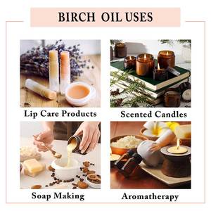 น้ำมันหอมระเหยเปลือกต้นเบิร์ชบริสุทธิ์ 100% คุณภาพสูงจาก VedaOils ออร์แกนิค 100% เหมาะสำหรับทุกสภาพผิว ราคาขายส่ง - Product Image 4