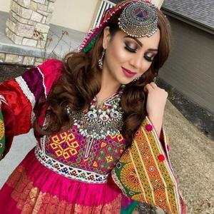 Vestido Afghani con tallas personalizadas para mujer, vestido Afghani de alta calidad, a la venta, hecho en Pakistán por WS Internacional, 100% - Product Image 6