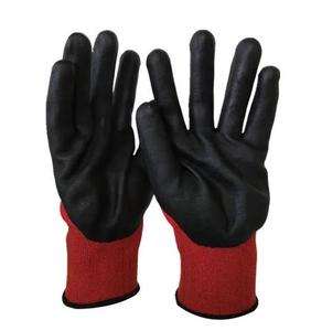 Gants en caoutchouc <span class=keywords><strong>latex</strong></span> enduit multi-usages Design froissé Gants de travail de sécurité antidérapants pour hommes femmes Doublure en nylon gratuite pour la construction - Product Image 5
